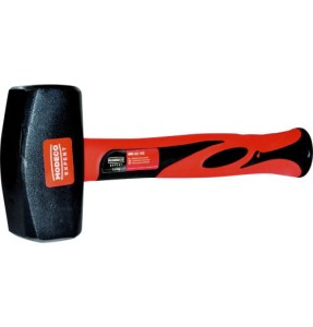 MłotEK kamieniarski z trzonkiem "fiberglass" i hartowanym obuchem Modeco MN-32-104