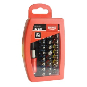 Komplet grotów do wkrętarek 32szt. 25mm Modeco MN-15-540