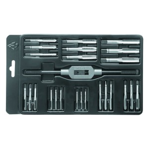 Gwintowniki w zestawie  25 szt. od M3 do M12, wykonany ze stali WS Modeco MN-62-308