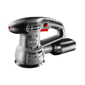 Szlifierka mimośrodowa 430 W tarcza 125/150mm walizka GRAPHITE 59G347