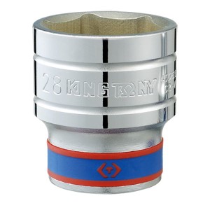 NASADKA KRÓTKA 1/2" 26X42MM 6-KĄT.CHROM  KingTony 433526MR