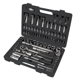 ZESTAW NASADEK I KOŃ.1/2"-1/4",4-32MM,94SZT, PROLINE 48794