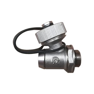 ZAWÓR SPUSTOWY 1/2" DO ROZDZIELACZA NIKLOWANY CA/ZS-RN15 