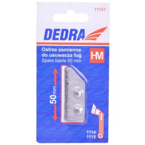 Ostrze zamienne 50mm do usuwacza do fug Dedra-11151