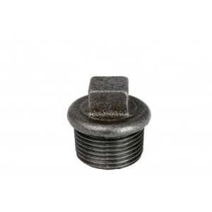 KOREK 3/4" CZARNY STALOWY
