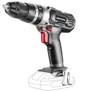 WIERTARKO-WKRĘTARKA akum. z udarem Energy+ 18V Li-Jon uchwyt 13mm  bez akumulatora GRAPHITE 58G010