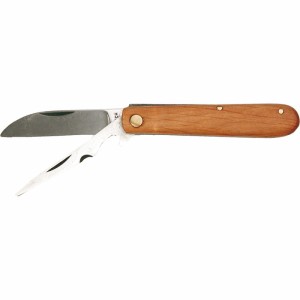 Nóż monterski ze szpikulcem drewniane okładki GERLACH 17B658 TOPEX