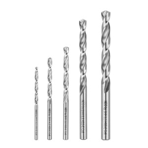 Wiertła specjalistyczne do rozwiercania zapieczonych śrub, HSS-E Co8, 3.2-8.5 mm, długie, kpl.5 szt 08-955 NEO