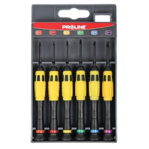 WKRĘTAKI PRECYZYJNE TORX T4-T10 PROLINE 10225
