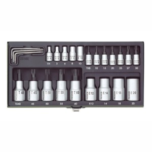 Zestaw kluczy gwiazdkowych Torx 24 części  Proxxon 23102