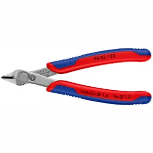 Szczypce precyzyjne 125mm tnące 54HRC SuperKnips Knipex 78 03 125