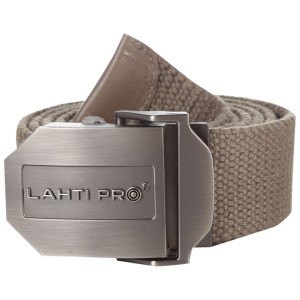 PASSEK DO SPODNI PARCIANY Z KLAMRĄ KHAKI LAHTI PRO L9020400