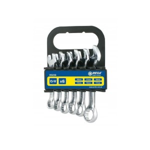 Zestaw kluczy płasko-oczkowych 6szt.(10-17mm) Proline 35236