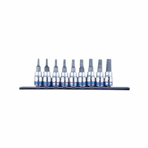 ZESTAW NASADEK 1/4" TORX 9SZT. 2033 T8-T40 KingTony 2109PR