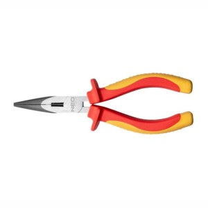 Szczypce wydłużone proste 160mm 1000V NEO 01-242