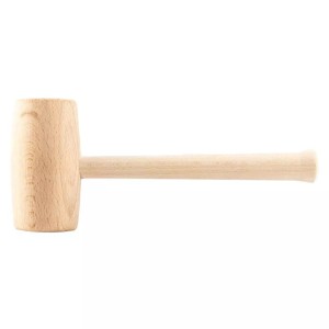 Młotek drewniany okrągły 70mm trzonek drewniany TOPEX 02A057