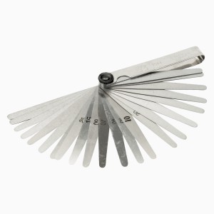 Szczelinomierz 26 listków 0.03-0.1 mm, BAHCO-1544