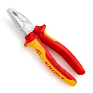 Szczypce uniwersalne180mm VDE 1000V Knipex 0306180
