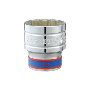 NASADKA KRÓTKA 1/2" 11MM X 38MM 12-KĄT. CR-V KingTony 433011MR