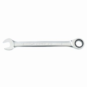 KLUCZ PŁASKO-OCZKOWY Z GRZECHOTKĄ JEDNOKIERUNKOWĄ 72 ZĘBY 236 X 18MM KingTony 373118M
