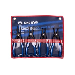 ZESTAW SZCZYPIEC DO PIERŚCIENI SEGERA 4 SZT. ETUI KingTony 42154GP
