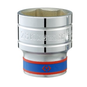 NASADKA KRÓTKA 1/2" 28mm x 42mm, 6-kąt. Cr-v KingTony 433528MR