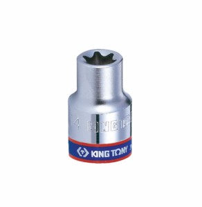 NASADKA KRÓTKA GWIAZDKOWA 1/4" E-TORX E8 x 24mm Cr-V KingTony  237508M