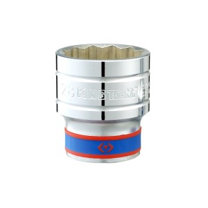 NASADKA KRÓTKA 1/2" 16mm x 38mm 12-kąt. Cr-v KingTony 433016MR