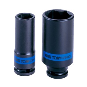 NASADKA DŁUGA UDAROWA 1/2" 21MM X 80MM, 6-KĄT KingTony 443521M
