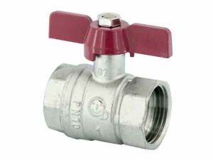 ZAWÓR KULOWY FI 20 WODA  MOTYL  ART.2470-20.MOT