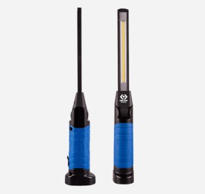 Latarka SLIM 6W Cob + 1 SMD z ładowarką KingTony  9TA261
