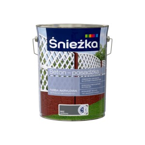 Farba Beton-Posadzka 5L Szary Jasny Śnieżka B06