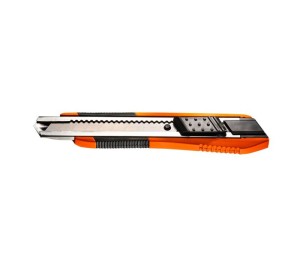 Nóż z ostrzem łamanym 18mm, gumowane wykończenie NEO 63-060