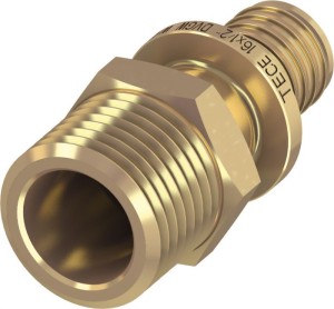 ZŁĄCZKA 16X1/2 GZ UNIWERSALNA MOSIĄDZ TECEFLEX  765502