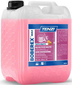 BOBEREX MAX TUTTI FRUTTI - Płyn do mycia naczyń - Koncentrat - 5L
