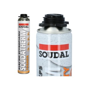 Klej PU do styropianu 750ml (gun) SOUDAL