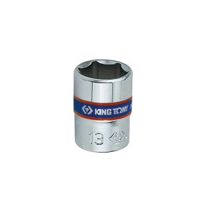 NASADKA KRÓTKA 1/4" 10mm x 24,5mm, 6-kąt. Cr-V KingTony 233510M