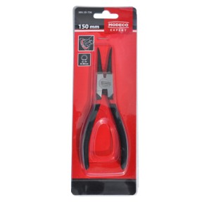Szczypce Seegera proste zewnętrzne150mm, zakres 8-30mm  Modeco MN-20-706